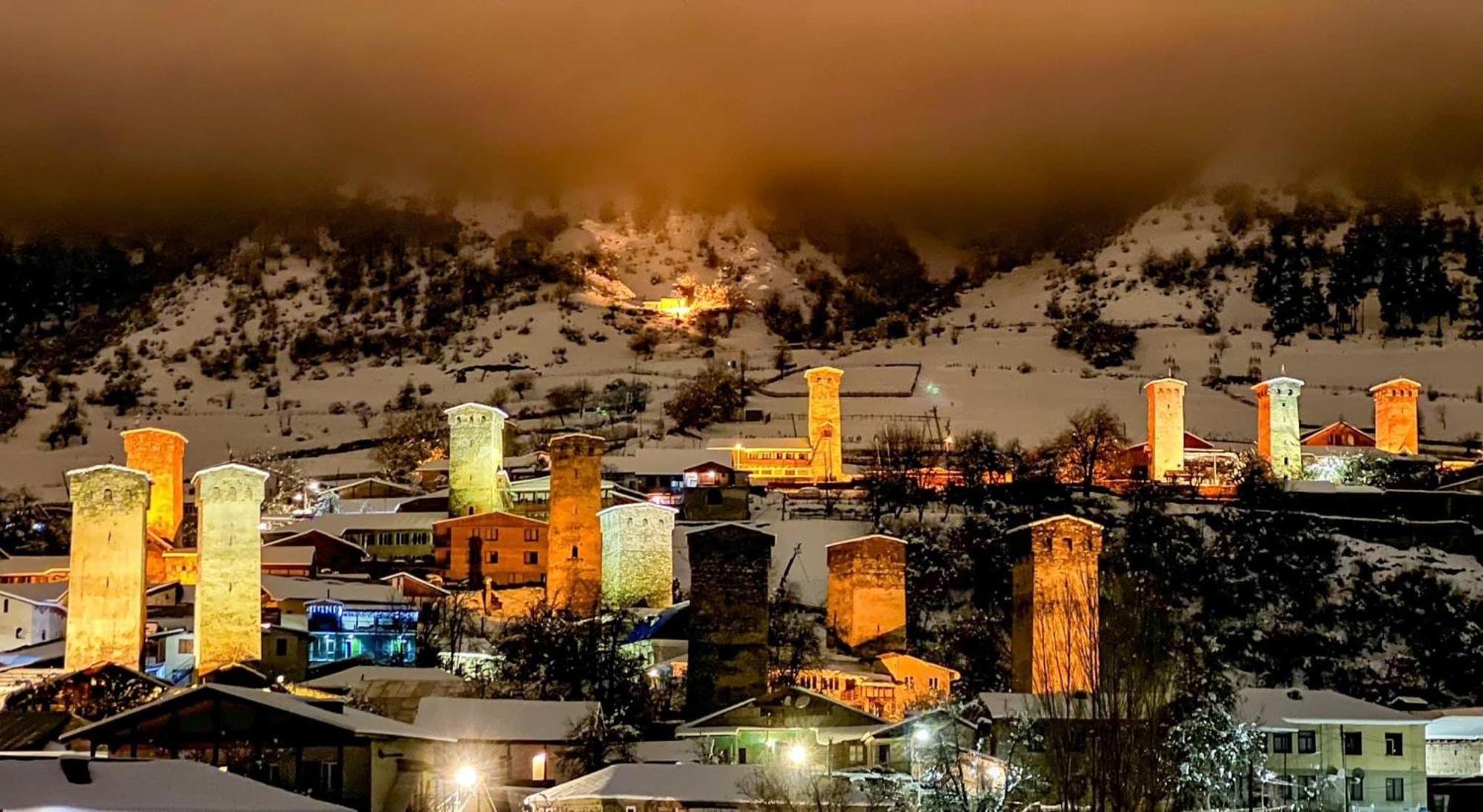 "Panorama" Kakhri Otel Mestia Dış mekan fotoğraf