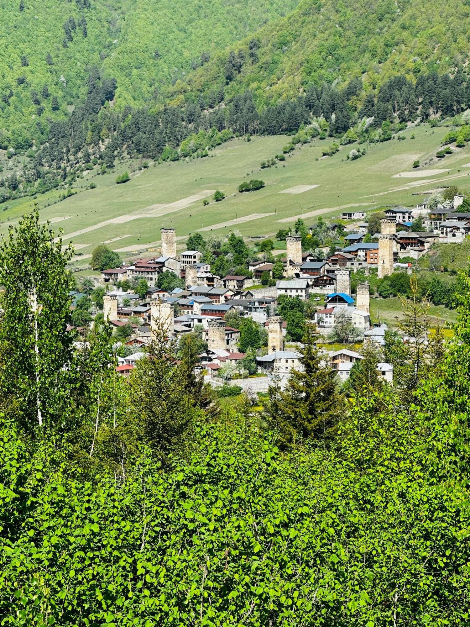"Panorama" Kakhri Otel Mestia Dış mekan fotoğraf